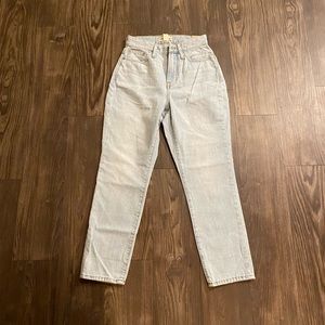Madewell The Petite Curvy Perfect Vintage Jean in Fitzgerald Wash